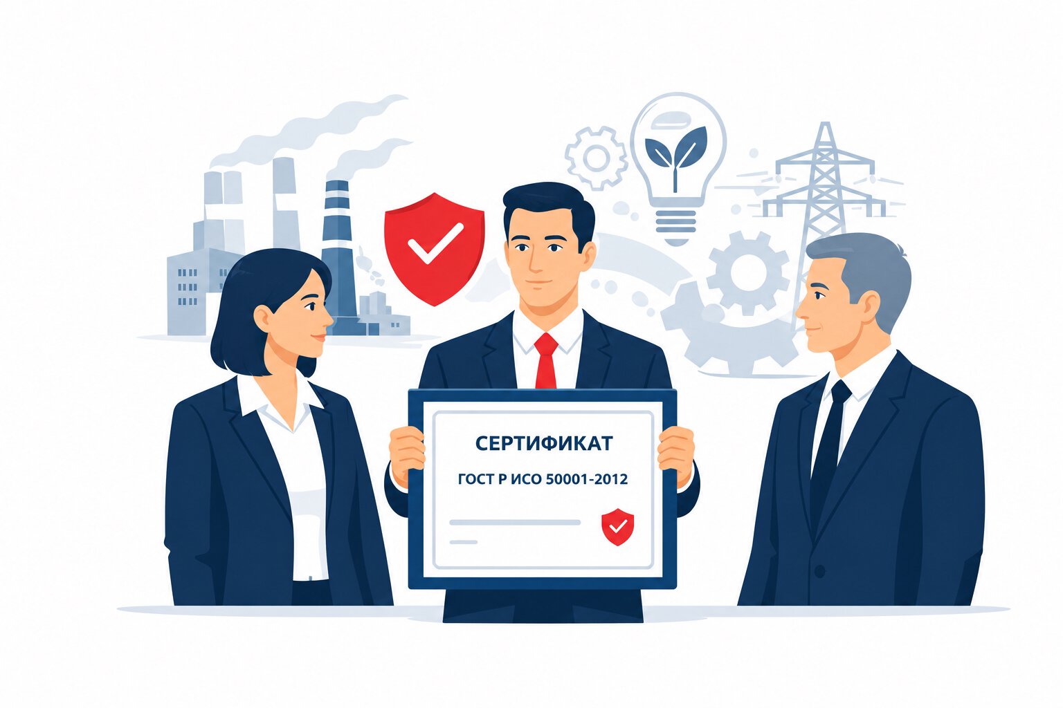 Оформление сертификата ГОСТ Р ИСО 50001-2012 во Владикавказе и по всей республике Северная Осетия