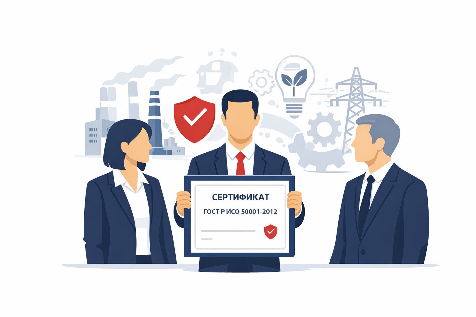 Оформление сертификата ГОСТ Р ИСО 50001-2012 во Владикавказе и по всей республике Северная Осетия