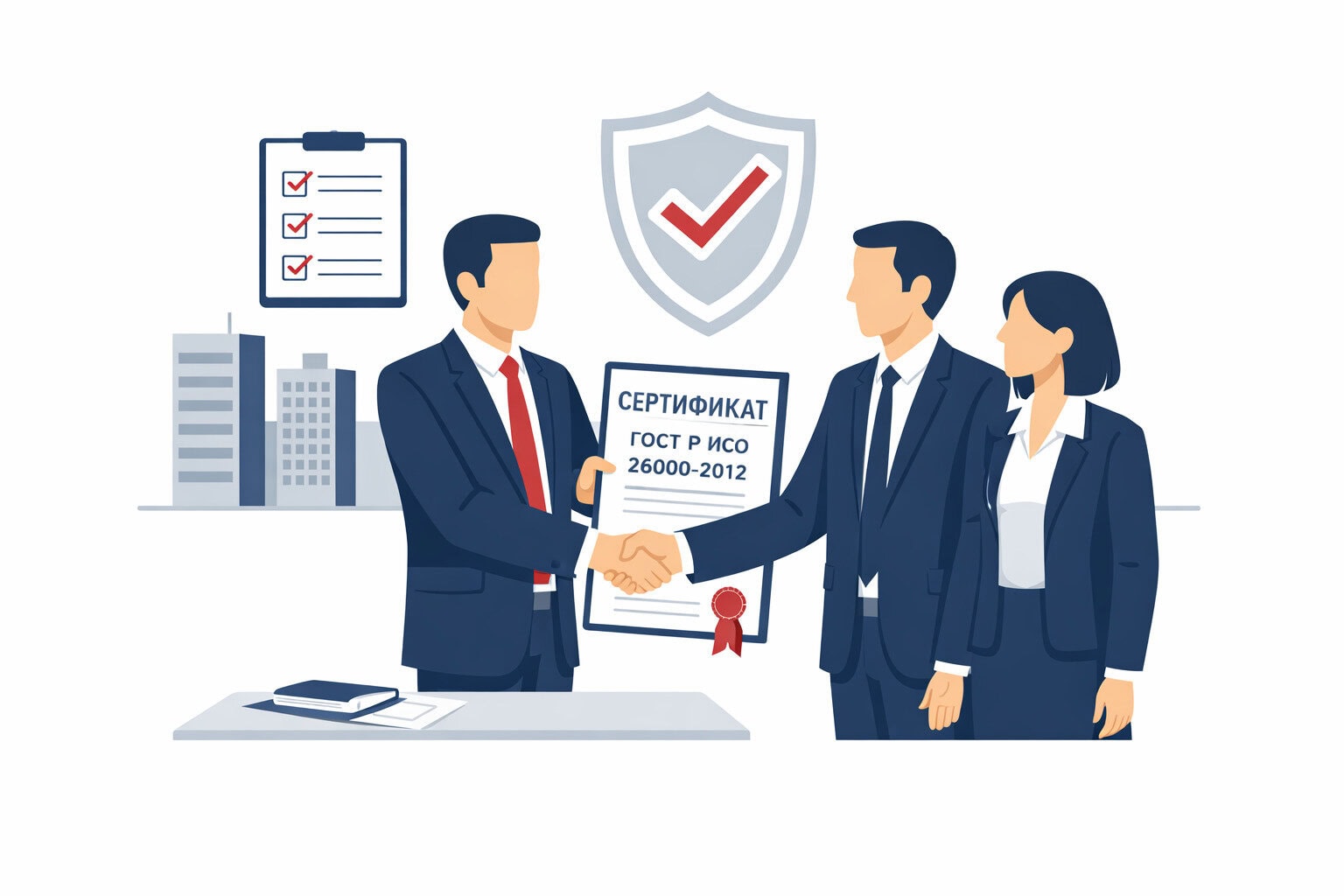Порядок оформления сертификата ГОСТ Р ИСО 26000-2012 во Владикавказе